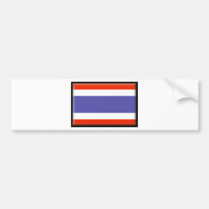 Autocollant De Voiture Drapeau de la Thaïlande