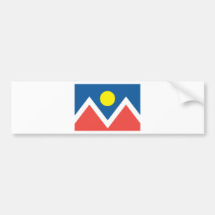 Autocollant De Voiture Drapeau de la ville de Denver