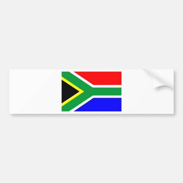 Autocollant De Voiture Drapeau de l'Afrique du Sud (Devant)