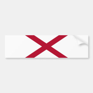 Autocollant De Voiture Drapeau de l'Alabama