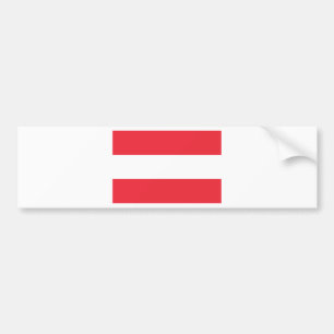 Autocollant De Voiture Drapeau de l'Autriche