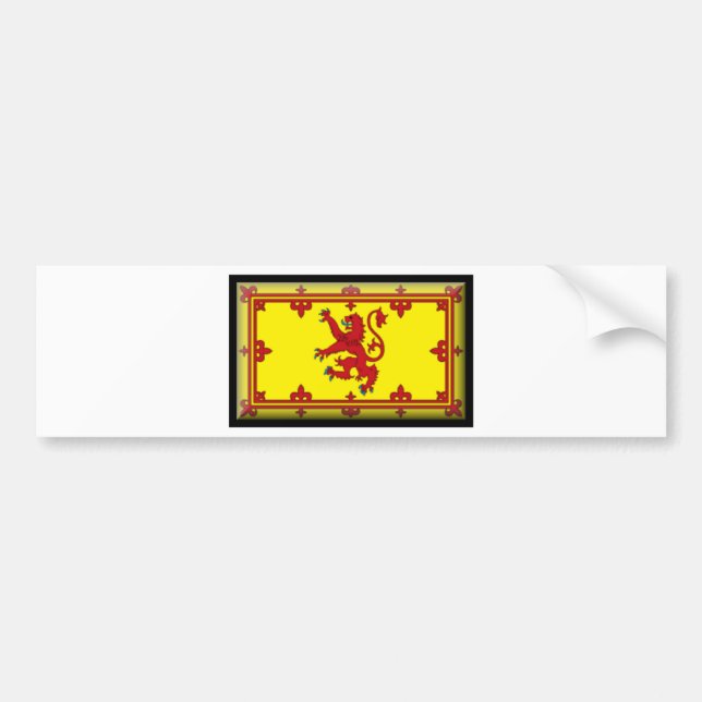 Autocollant De Voiture Drapeau de l'Ecosse (Devant)