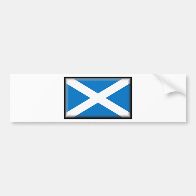 Autocollant De Voiture Drapeau de l'Ecosse (Devant)