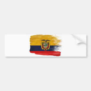 Autocollant De Voiture Drapeau de l'Equateur