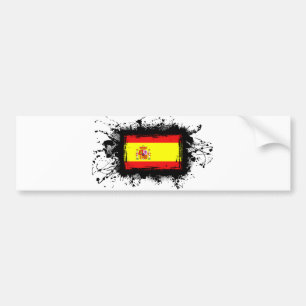 Autocollant De Voiture Drapeau de l'Espagne