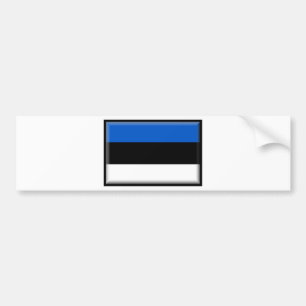Autocollant De Voiture Drapeau de l'Estonie