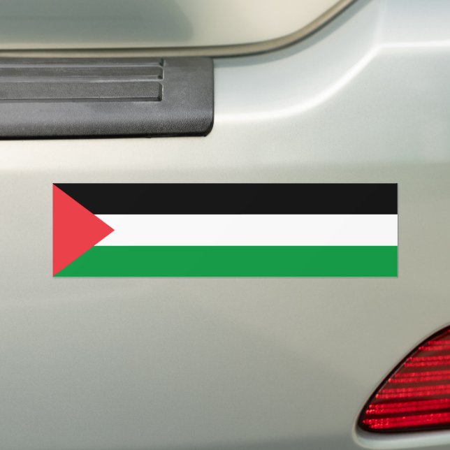 Autocollant De Voiture Drapeau de l'État de Palestine (En voiture)