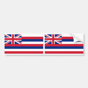 Autocollant De Voiture Drapeau de l'État d'Hawaii
