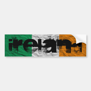 Autocollant De Voiture drapeau de l'Irlande