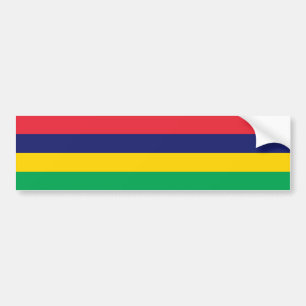 Autocollant De Voiture Drapeau de Maurice