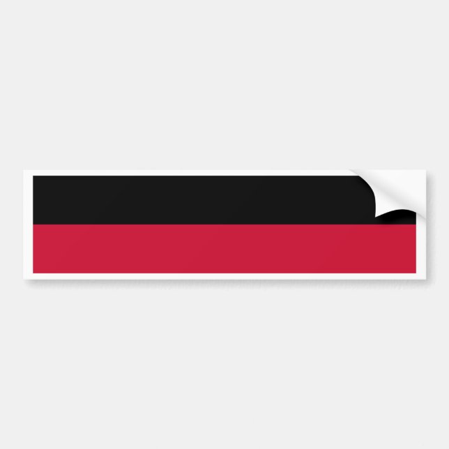 Autocollant De Voiture Drapeau de Nimègue (Devant)