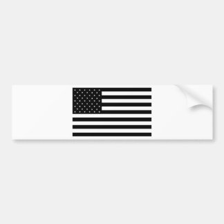 Autocollant De Voiture Drapeau de pays noir des Etats-Unis d'Amérique