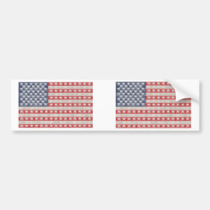 Autocollant De Voiture Drapeau de pirate américain