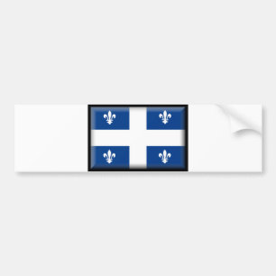 Autocollant De Voiture Drapeau de Québec