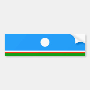 Autocollant De Voiture Drapeau de Sakha