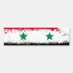 Autocollant De Voiture Drapeau de Syrie