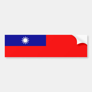 Autocollant De Voiture Drapeau de Taïwan