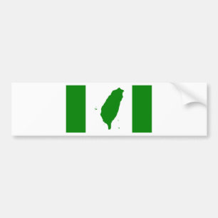 Autocollant De Voiture Drapeau de Taïwan indépendant - 臺灣獨立運