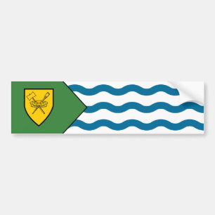 Autocollant De Voiture Drapeau de Vancouver (Colombie-Britannique, Canada