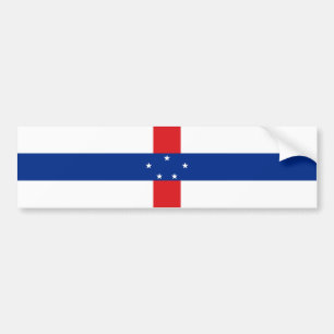 Autocollant De Voiture Drapeau des Antilles Pays-Bas