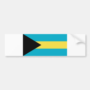 Autocollant De Voiture Drapeau des Bahamas