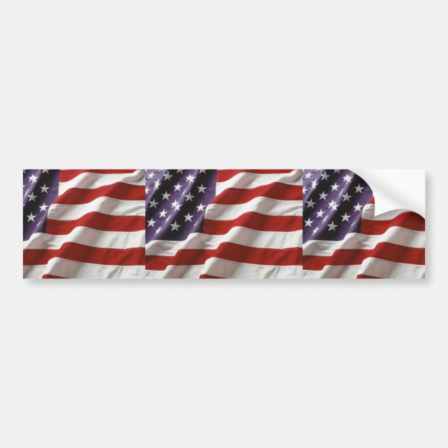 AUTOCOLLANT DE VOITURE DRAPEAU DES ETATS-UNIS (Devant)