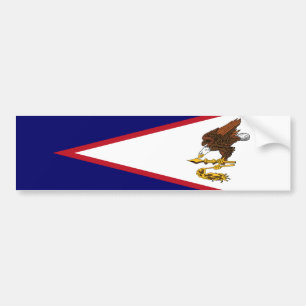 Autocollant De Voiture Drapeau des Samoa américaines