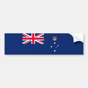Autocollant De Voiture Drapeau d'État de Victoria (Australie)