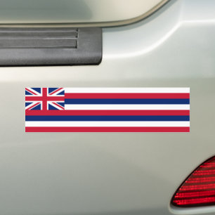 Autocollant De Voiture Drapeau d'État d'Hawaii