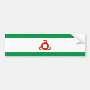 Autocollant De Voiture Drapeau d'Ingushetia