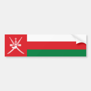 Autocollant De Voiture Drapeau d'Oman