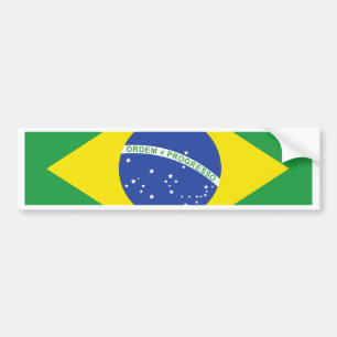 Autocollant De Voiture Drapeau du Brésil