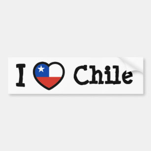 Autocollant De Voiture Drapeau du Chili