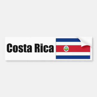 Autocollant De Voiture drapeau du Costa Rica