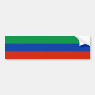 Autocollant De Voiture Drapeau du Daghestan