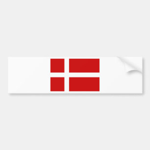 Autocollant De Voiture Drapeau du Danemark