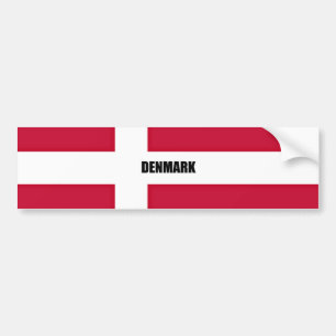 Autocollant De Voiture Drapeau du Danemark