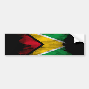 Autocollant De Voiture Drapeau du Guyana bracelet, drapeau national