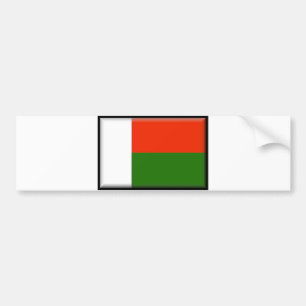 Autocollant De Voiture Drapeau du Madagascar
