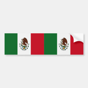 Autocollant De Voiture Drapeau du Mexique patriotique