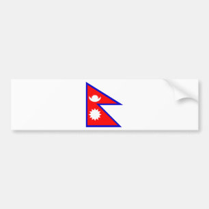 Autocollant De Voiture Drapeau du Népal