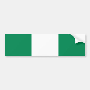 Autocollant De Voiture Drapeau du Nigeria