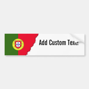 Autocollant De Voiture Drapeau du Portugal