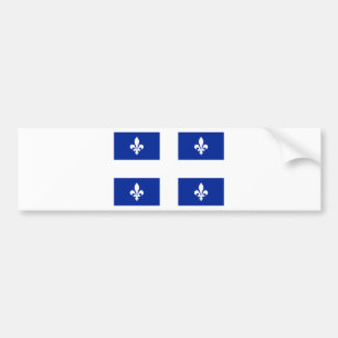 Autocollant De Voiture Drapeau du Québec