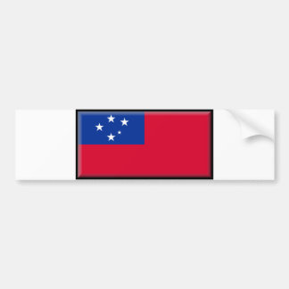 Autocollant De Voiture Drapeau du Samoa