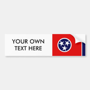 Autocollant De Voiture Drapeau du TENNESSEE