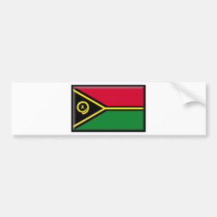 Autocollant De Voiture Drapeau du Vanuatu