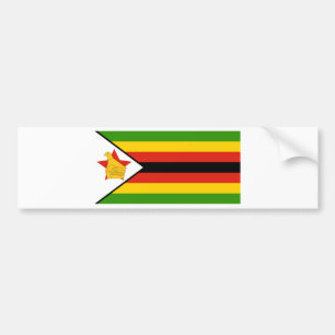 Autocollant De Voiture Drapeau du Zimbabwe