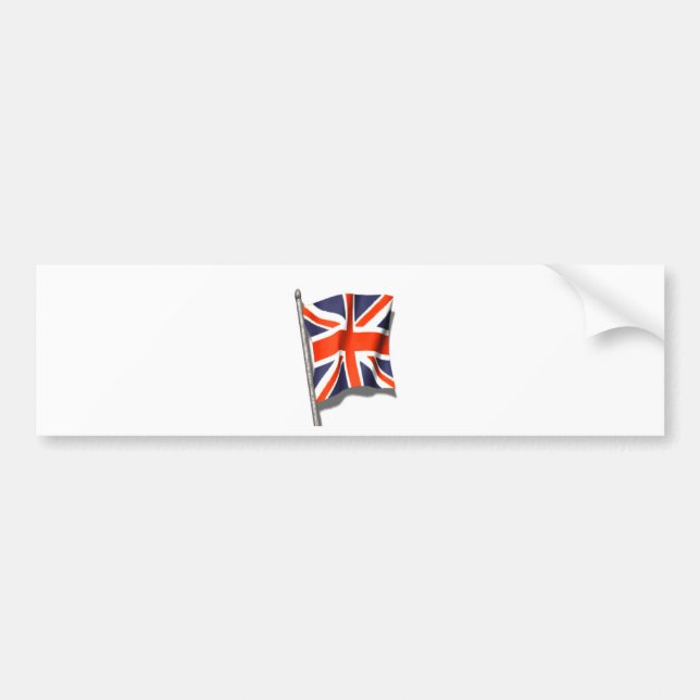 Autocollant De Voiture Drapeau d'Union Jack (Devant)