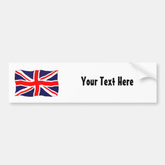 Autocollant De Voiture Drapeau d'Union Jack - personnalisable avec votre